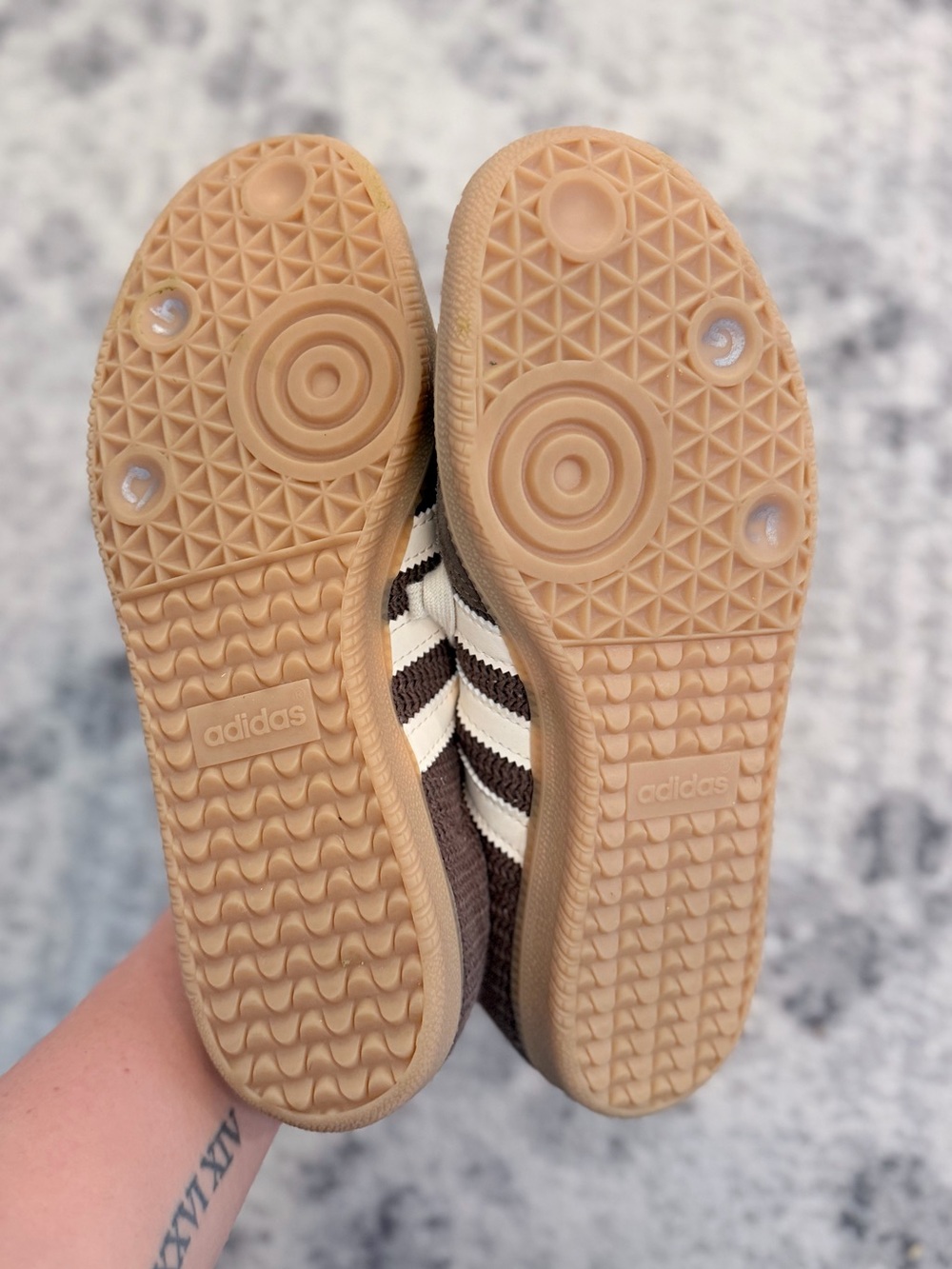 Adidas Samba OG "Chalky Brown Gum" Sneakers - Mens Size 8 (women’s 9) - Picture 3 of 6